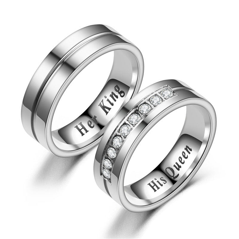 his and her couple rings