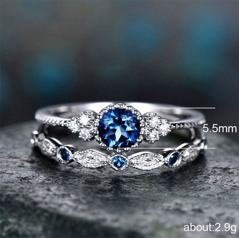 Elegance Beautiful Promise Ring Set 