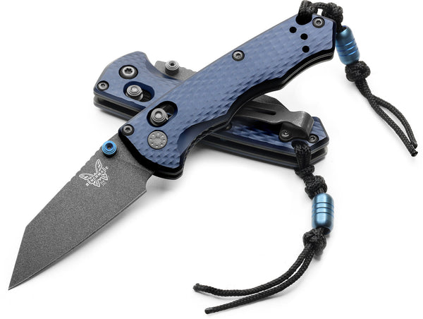 Benchmade Full Immunity AXIS Lock Knife Crater Blue