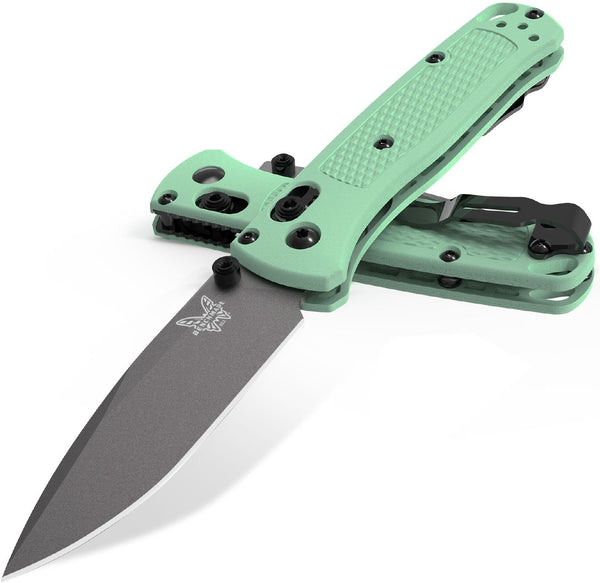 Benchmade Mini Bugout AXIS Lock Knife Sea Foam Grivory