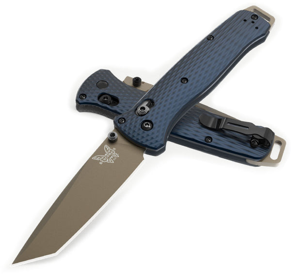 Shop Benchmade Bailout AXIS Lock Knife Crater Blue at Blade HQ