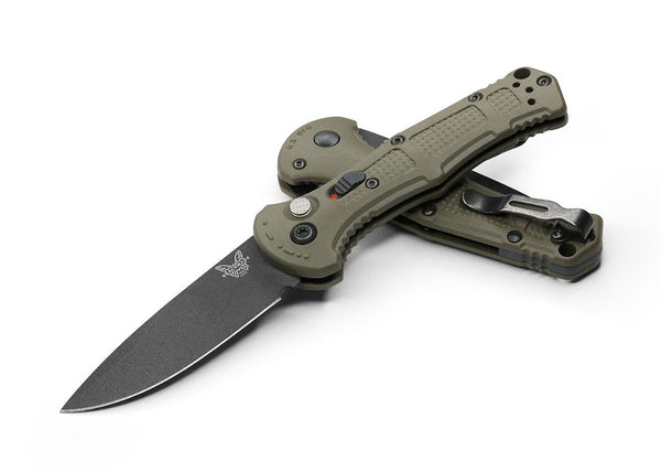 Benchmade Mini Claymore 9570BK-1 Automatic Knife Grivory OD Green