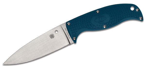 Spyderco Counter Puppy Kitchen Knife Blue Plastic Handle 7Cr17