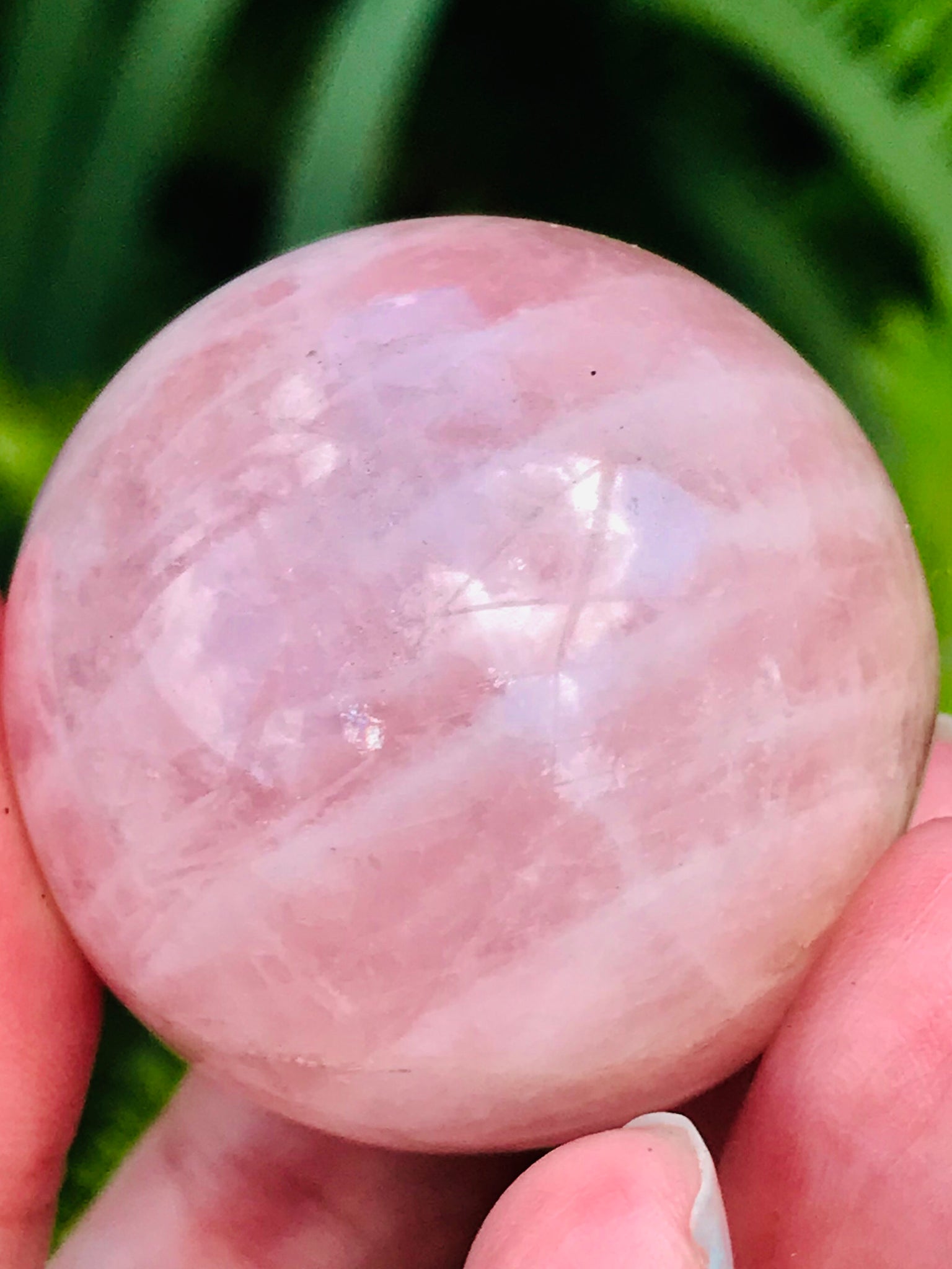 rose quartz ball