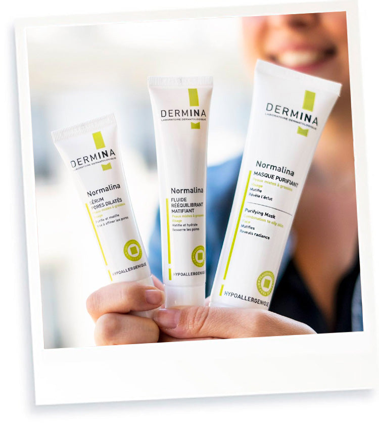 produits acné Dermina