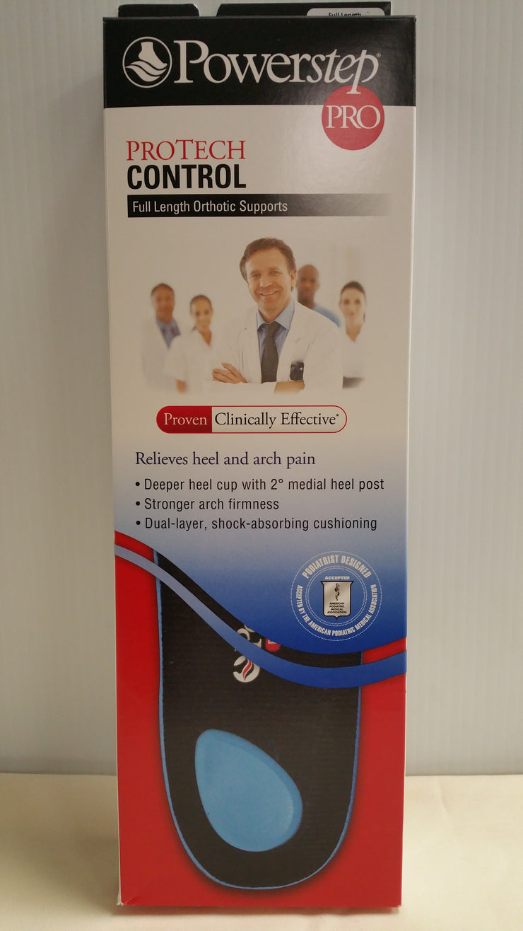 powerstep protech control full length orthotic supports
