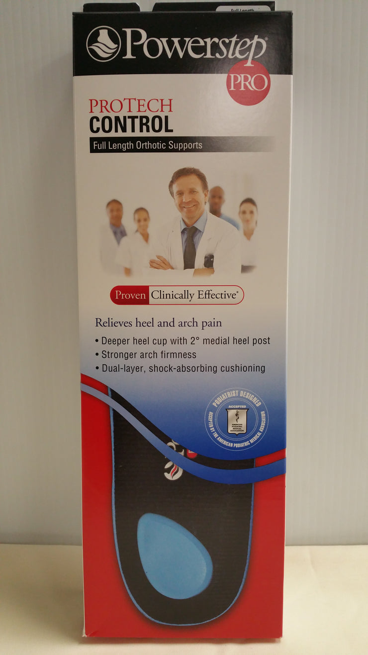 powerstep protech control full length orthotics