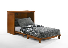 Cherry Finish Orion Murphy Cabinet Bed