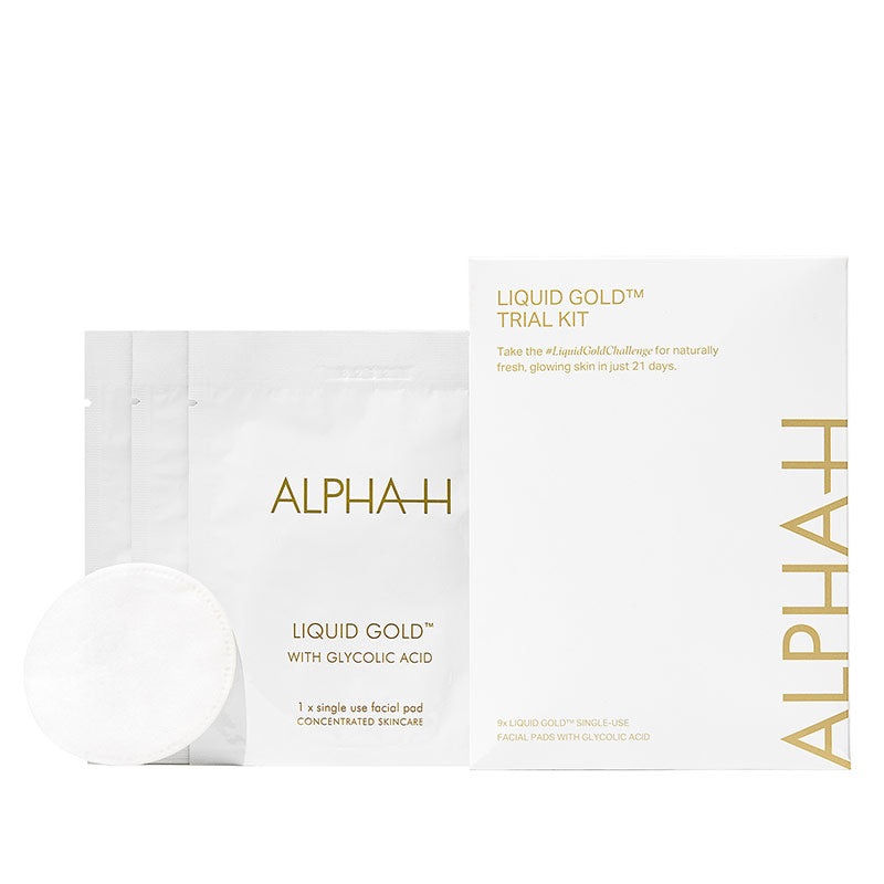 Free Alpha-H Liquid Gold Trial Kit with any Alpha-H product
