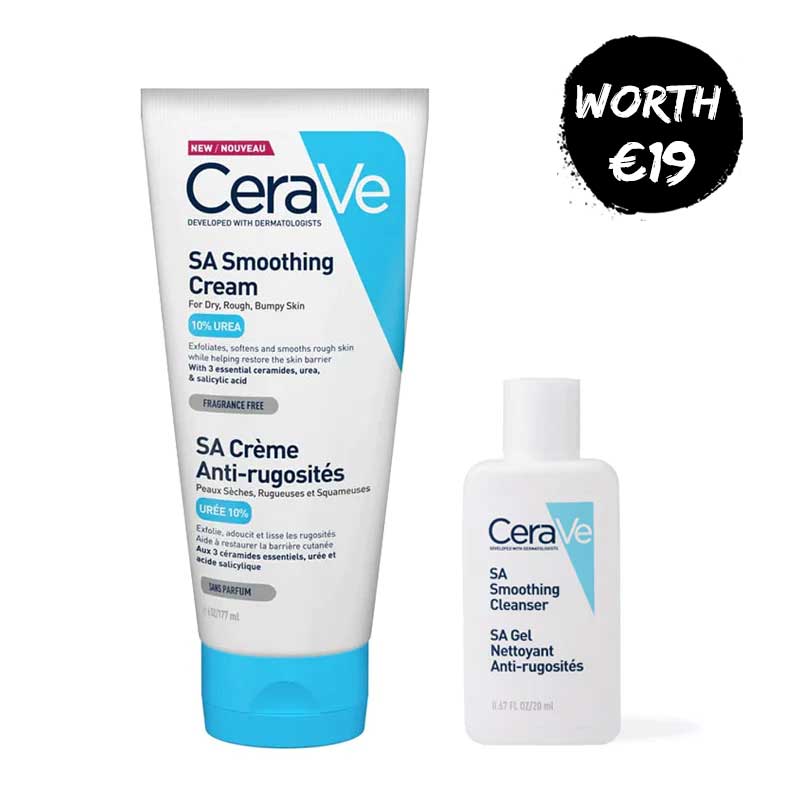 CeraVe SA Smoothing Cream & Cleanser Duo
