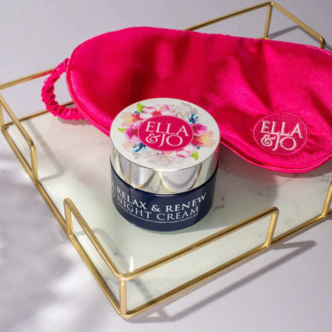 Ella and Jo | night cream | relax and renew | moisturiser