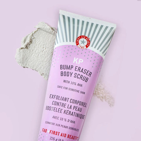 First Aid Beauty | KP | Keratosis Pilaris | rough skin | body exfoliator | chicken skin | bumpy skin | smooth skin | soft skin