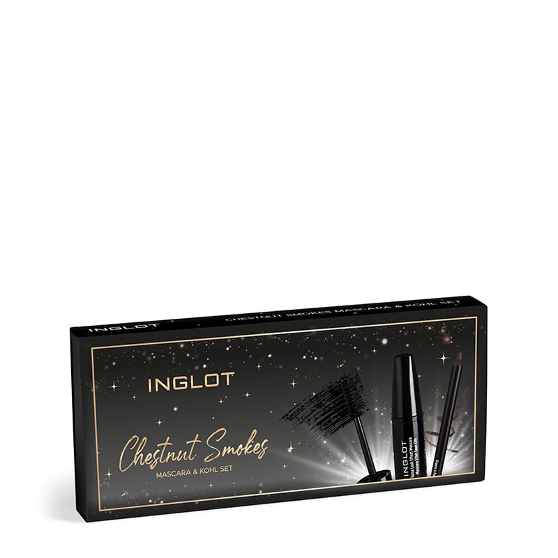 Inglot Chestnut Smokes Mascara & Kohl Gift Set Discontinued
