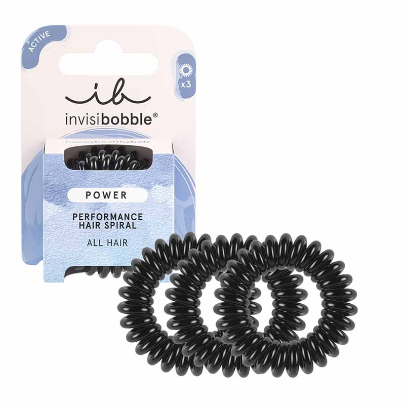 Invisibobble Power Strong Grip Hair Ring - Crystal Clear_Invisibobble