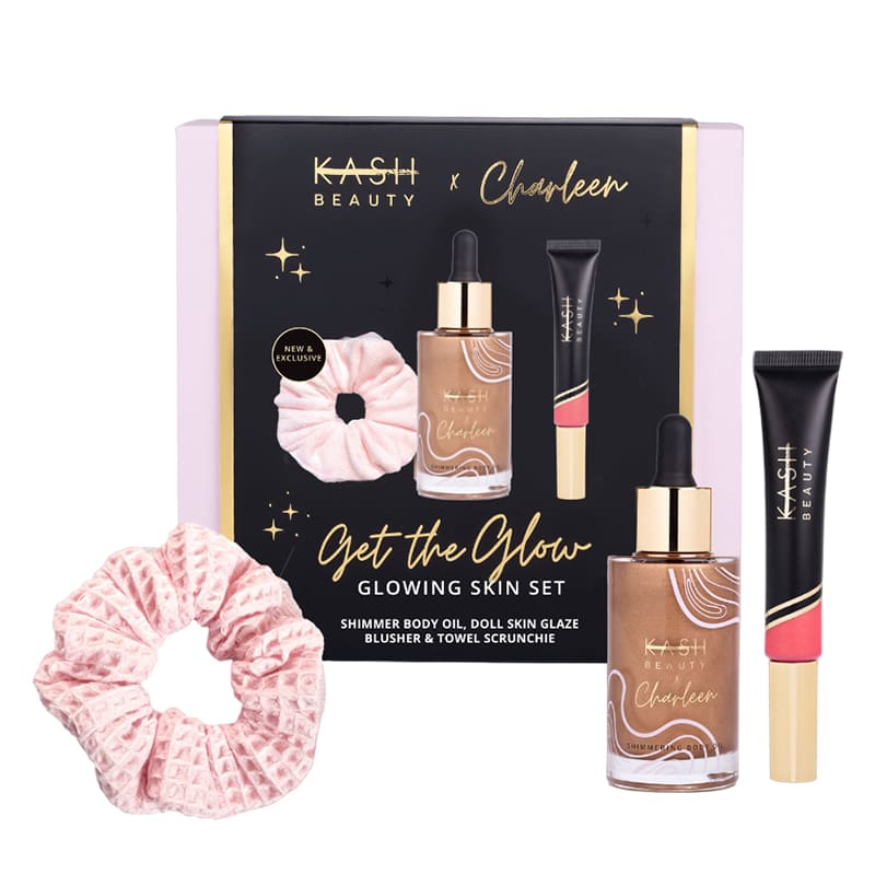 KASH Beauty x Charleen Get the Glow Glowing Skin Gift Set Discontinued