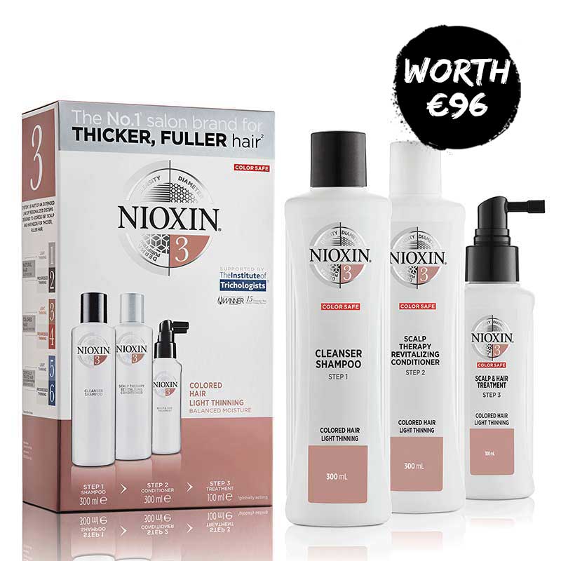 Nioxin System 3 Three Part Loyalty Kit