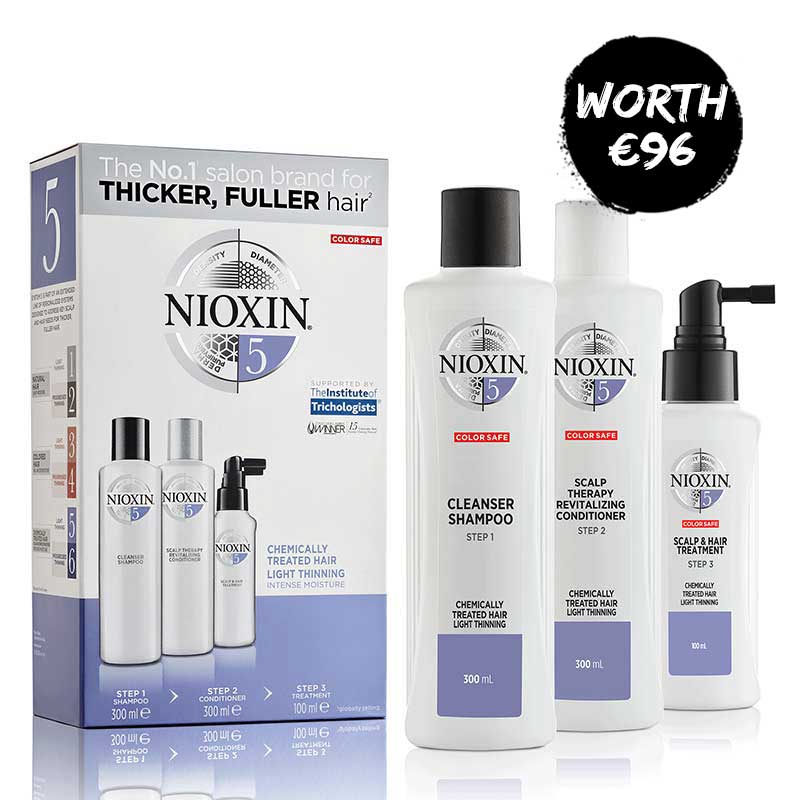 Nioxin System 5 Three Part Loyalty Kit