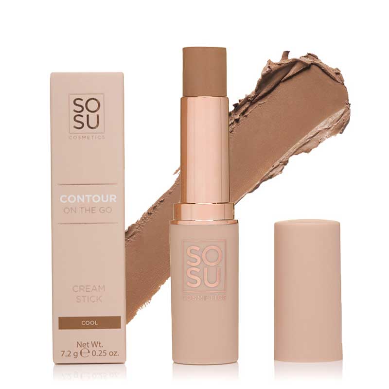 SOSU Cosmetics Contour On The Go Cream Stick - Contour Cool_SOSUCreamStick