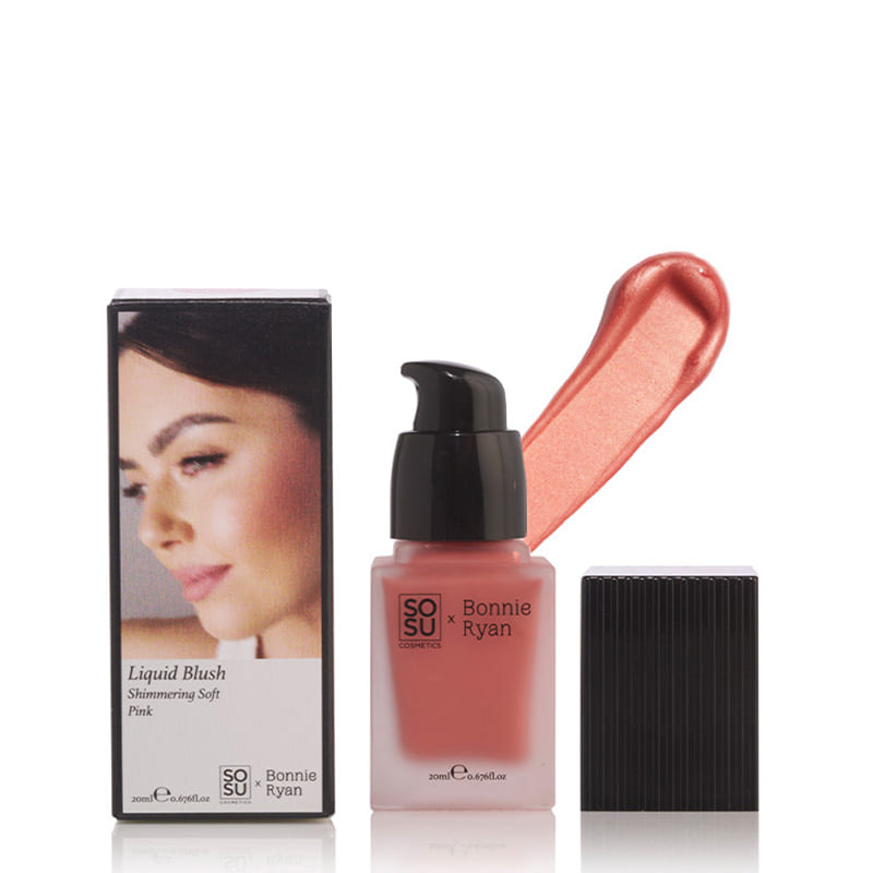 SOSU Cosmetics x Bonnie Ryan Liquid Blush Soft Pink Discontinued