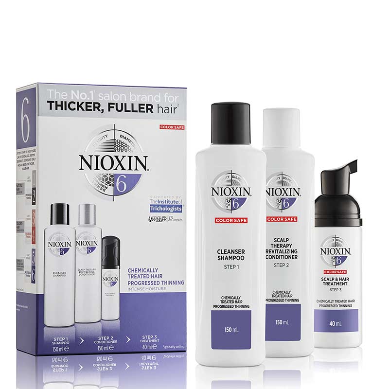 Nioxin System 6 Three Part Trial Kit