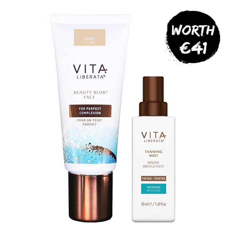 Vita Liberata Beauty Blur Face + FREE Tinted Tanning Mist 50ml - Medium_VitaLiberata