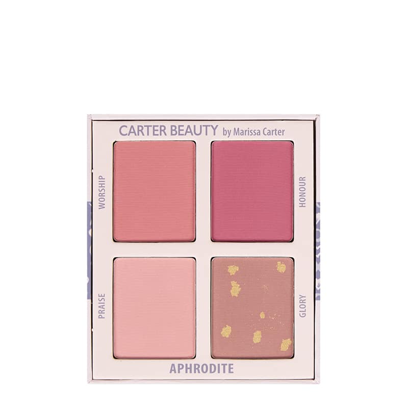Carter Beauty By Marissa Mini Blusher Palette in Aphrodite Discontinued