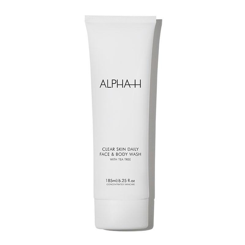 Alpha-H Clear Skin Daily Face & Body Wash with 2% Salicylic Acid & Tea Tree