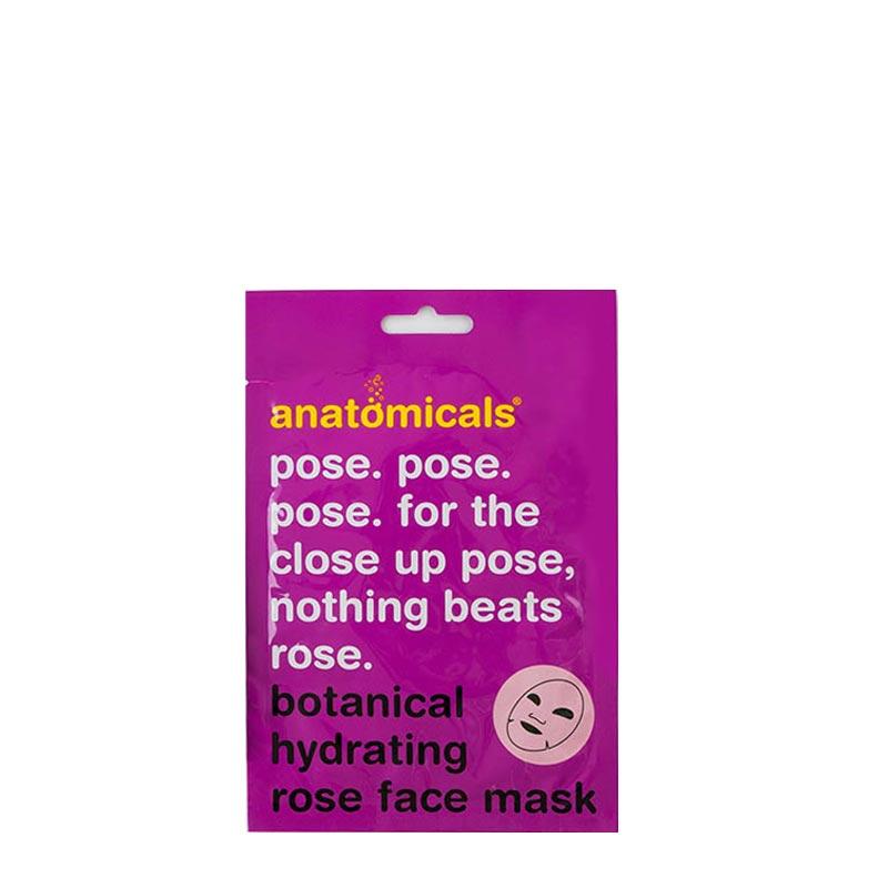 Anatomicals Pose. Pose. Pose. For The Close Up Pose, Nothing Beats Rose. Botanical Hydrating Rose Face Mask Discontinued