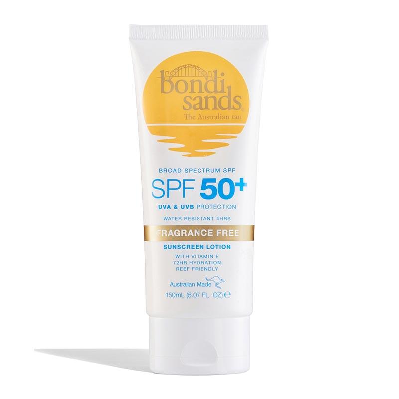 Bondi Sands Suncreen Lotion SPF 50+ Fragrance Free