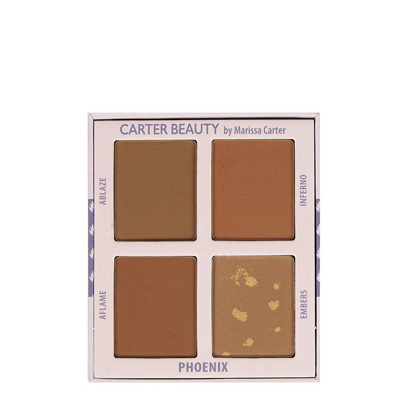Carter Beauty By Marissa Mini Bronzer Palette in Phoenix Discontinued