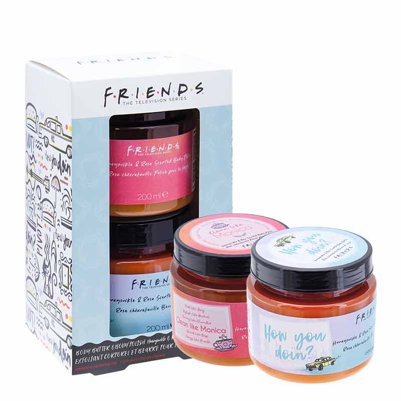 Friends Clean Like Monica and How You Doin'? Body Butter and Polish Duo