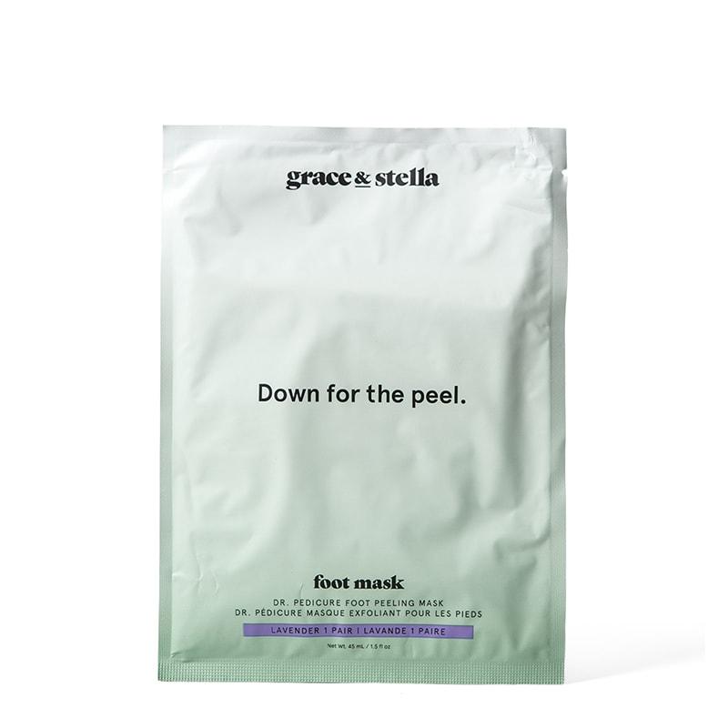 Grace & Stella Dr. Pedicure Scented Foot Peeling Mask - Lavender_GraceStellaFoot