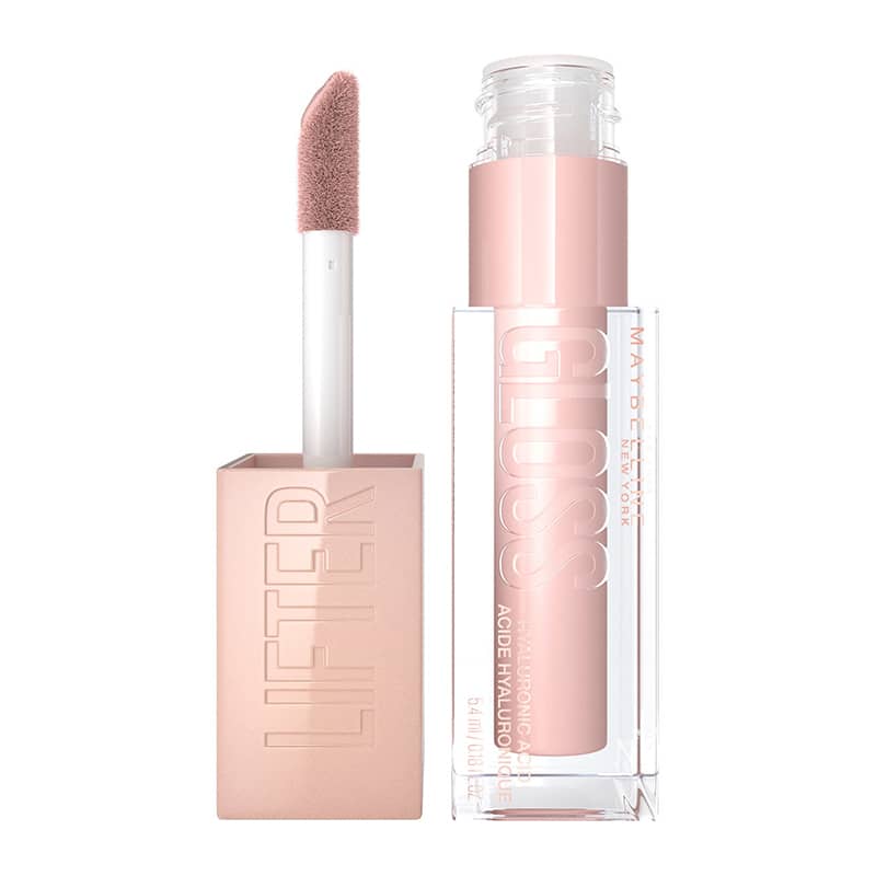 Maybelline Lifter Gloss Plumping Hydrating Lip Gloss with Hyaluronic Acid - Ice_Maybellinerliftergloss