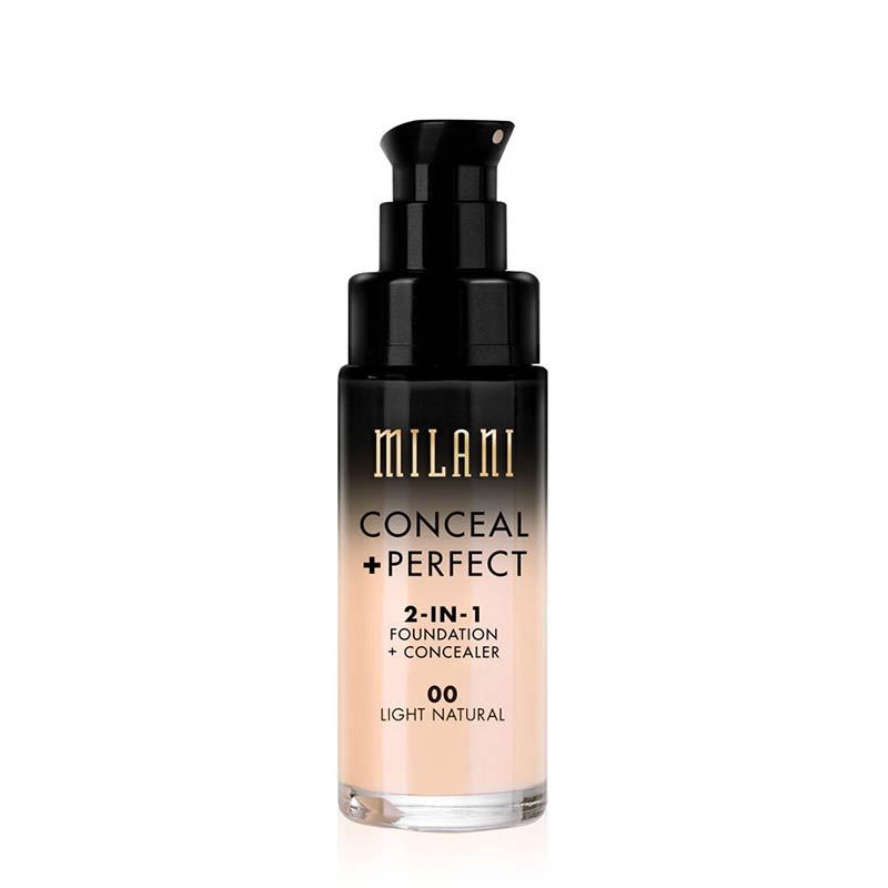 Milani 2-in-1 Foundation + Concealer Discontinued - 00 Light Natural - Light with Peach Undertone_Milani2in1