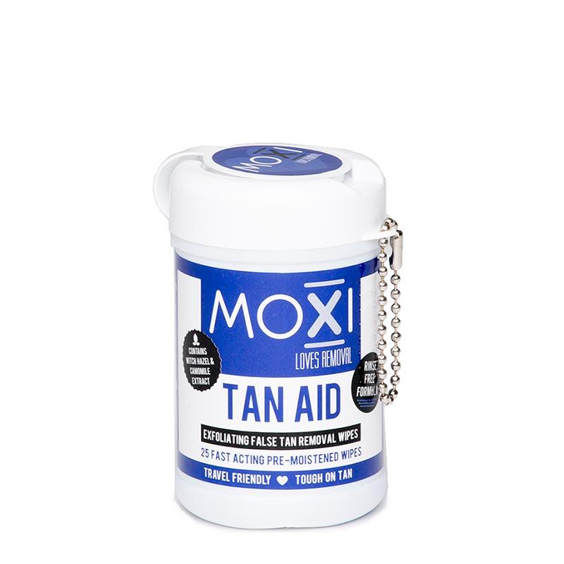 Moxi Loves Tan Aid Exfoliating False Tan Removal Wipes Discontinued