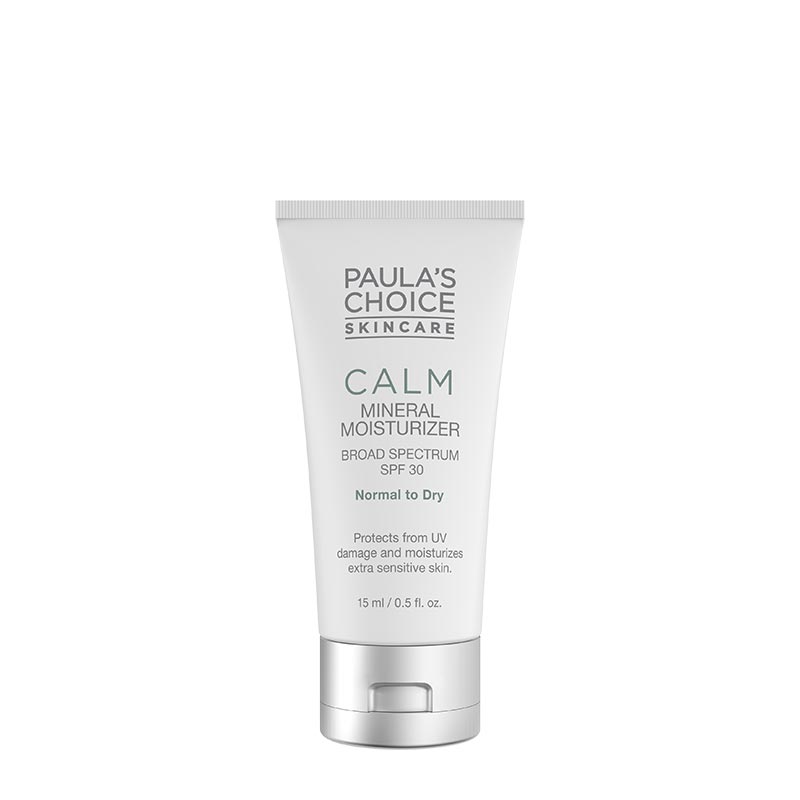 Paula's Choice Calm SPF 30 Mineral Moisturizer Normal to Dry Travel Size