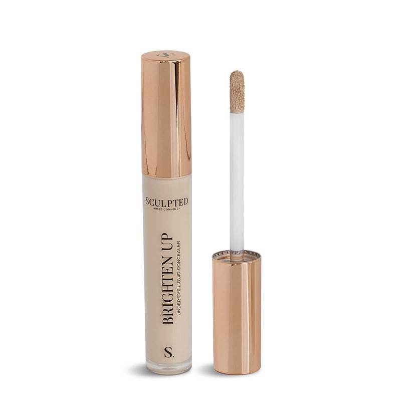 Sculpted By Aimee Connolly Brighten Up Concealer - Sand - a yellow peach under toned concealer which is great for those with medium skin_Brightenup