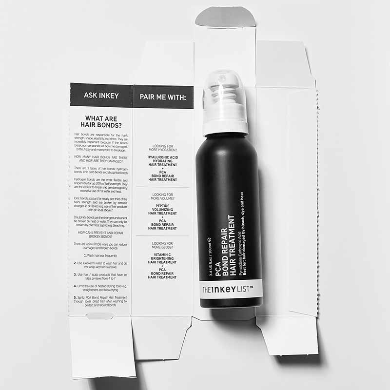 The INKEY List PCA Bond Repair Hair Treatment 100ml  Beautynation   International Makeup  Skincare