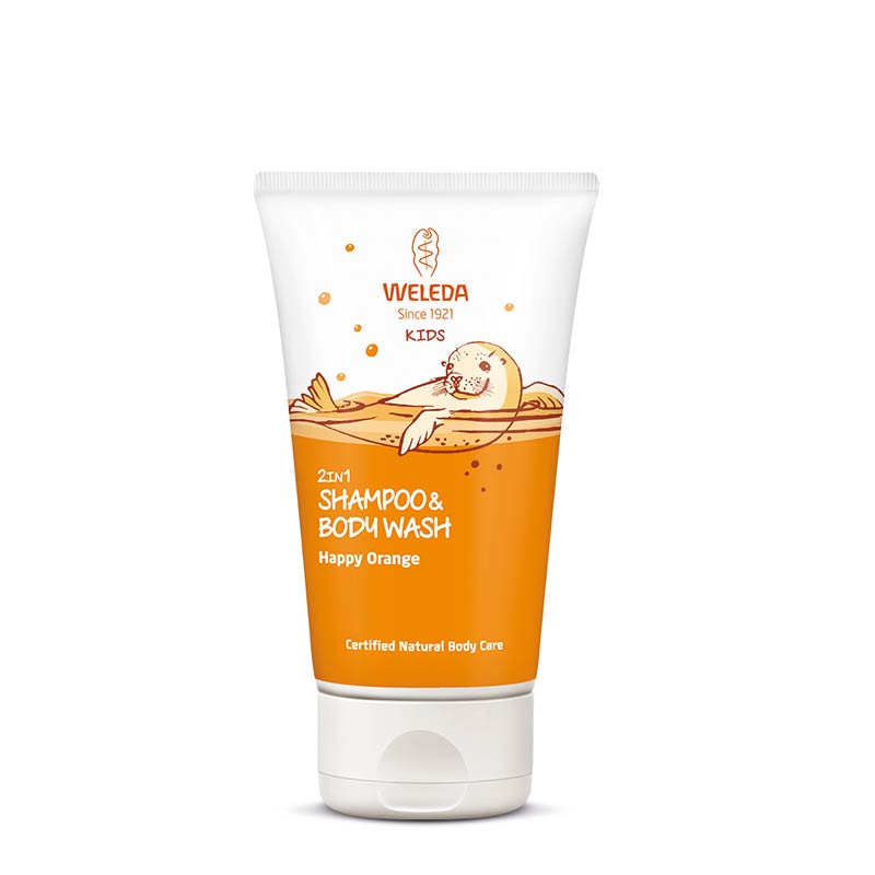 Weleda Kids 2in1 Shampoo & Body Wash - Happy Orange_Weleda