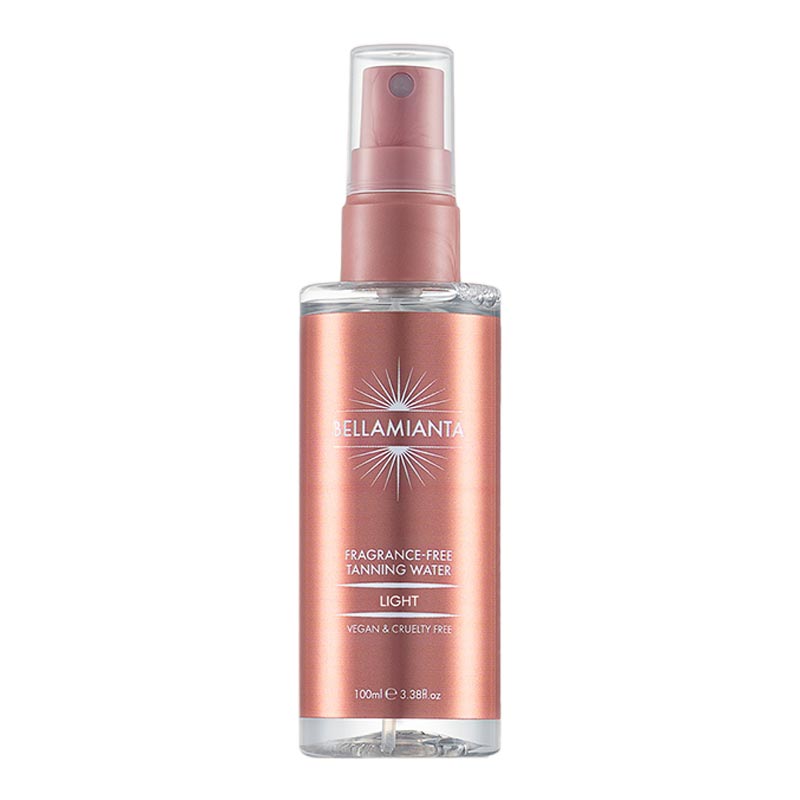 Bellamianta Fragrance Free Tanning Water - Light_tanningwater