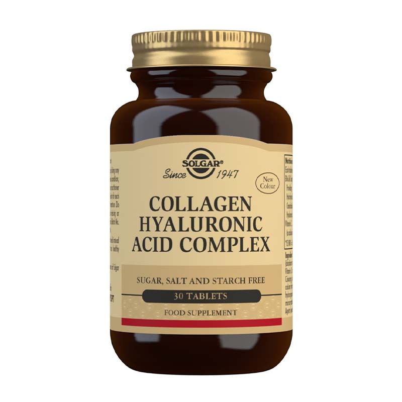 Solgar Collagen Hyaluronic Acid Complex Tablets