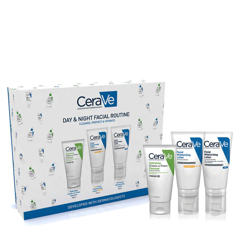 CeraVe Day & Night Facial Routine Gift Set Discontinued
