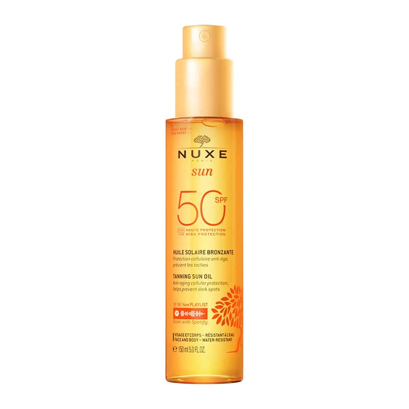 NUXE Tanning Sun Oil SPF 50