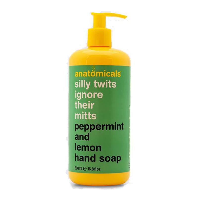 Anatomicals Silly Twits Ignore Their Mitts Peppermint and Lemon Hand Soap Discontinued