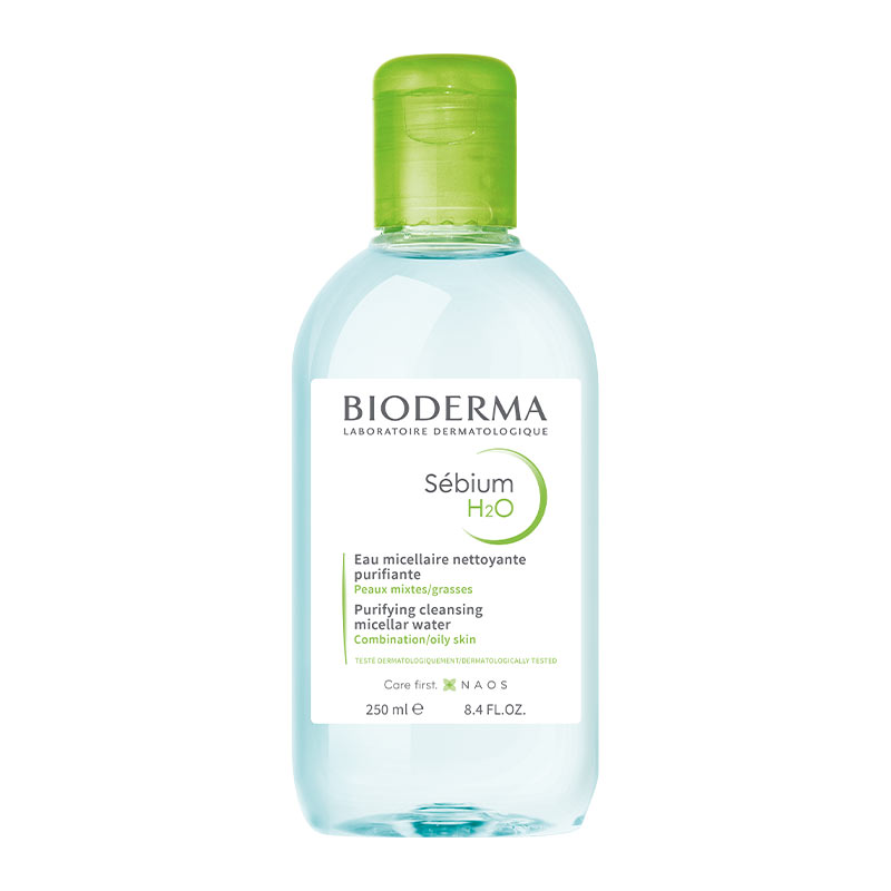 Bioderma Sebium H2O Purifying Cleansing Micelle Solution - 250ml