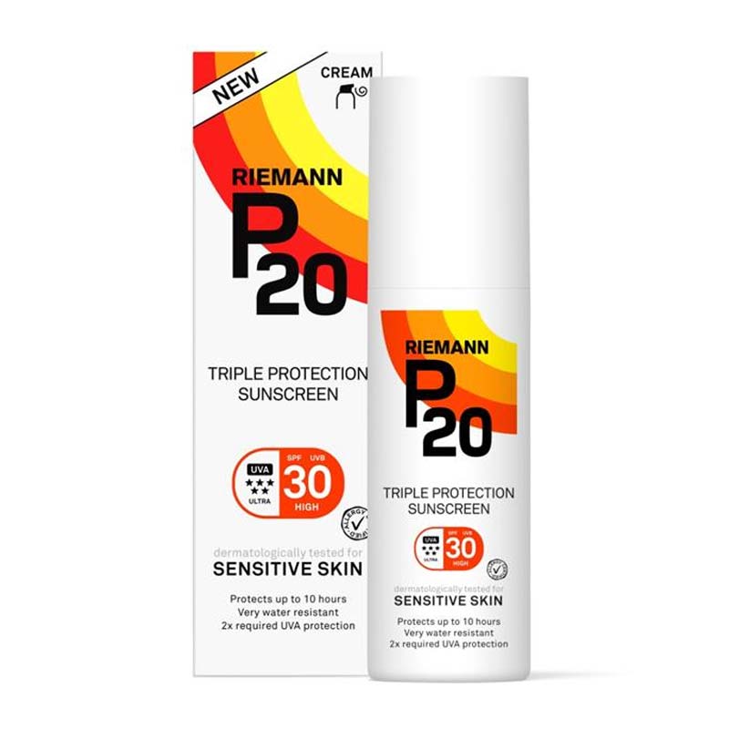 Riemann P20 Sensitive Triple Protection Sunscreen SPF 30 Cream