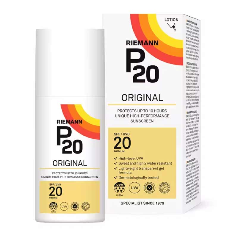 Riemann P20 Original Suncare Lotion SPF 20 200ml Discontinued