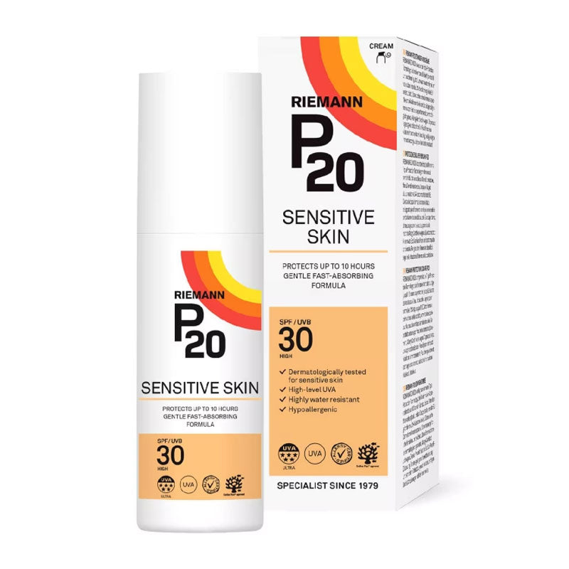 Riemann P20 Sensitive Triple Protection Sunscreen SPF 30 Cream Travel Size