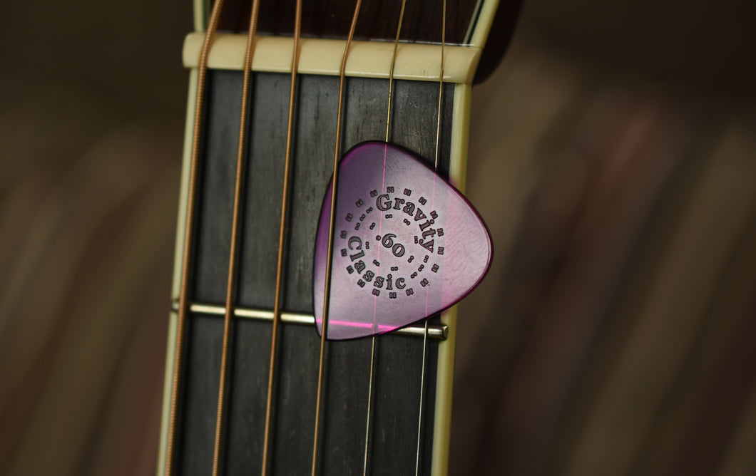 thin guitar picks mm