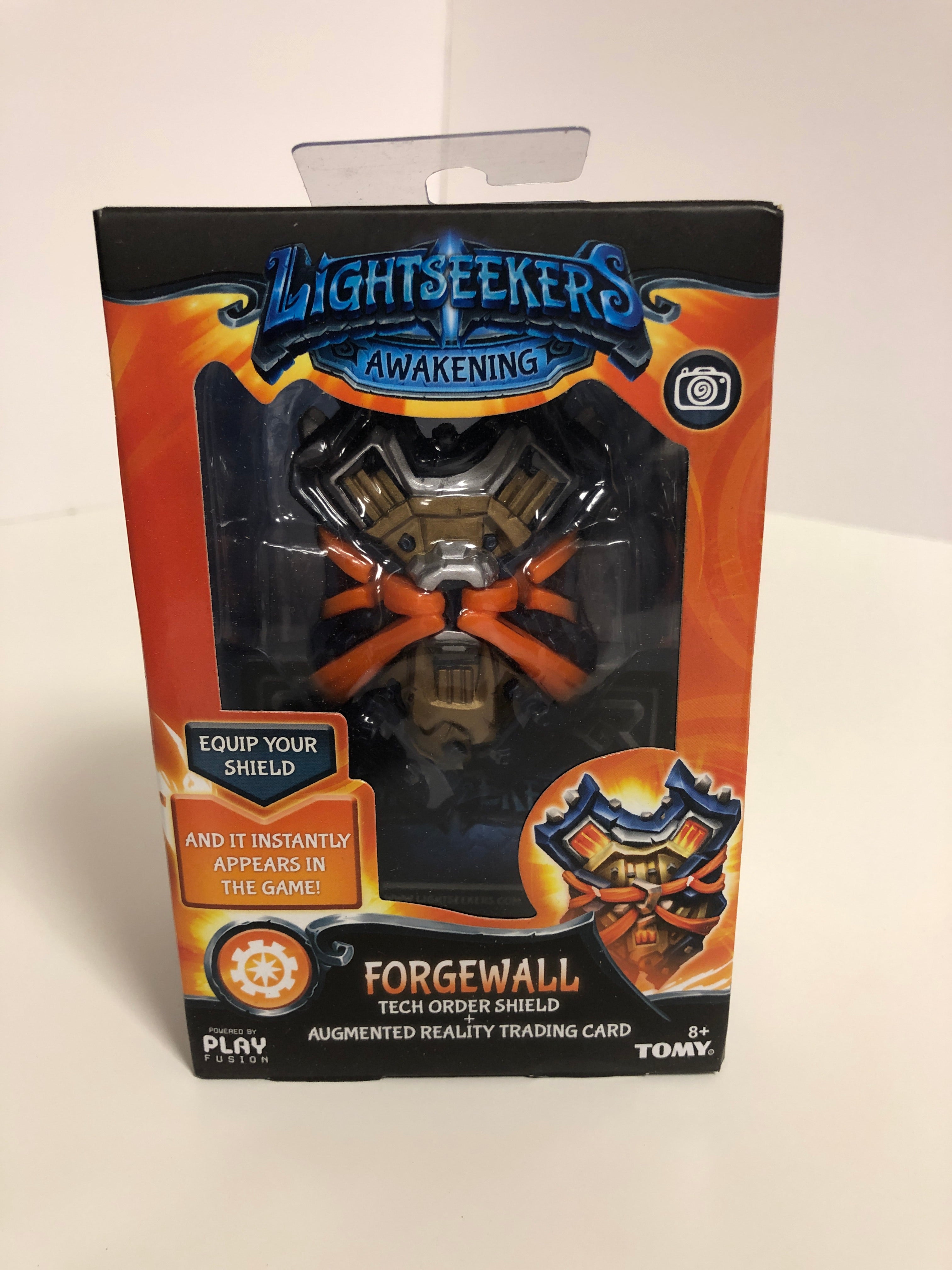 Tomy Lightseekers Awakening Forgewall Play Fusion Augmented Reality Trading Card
